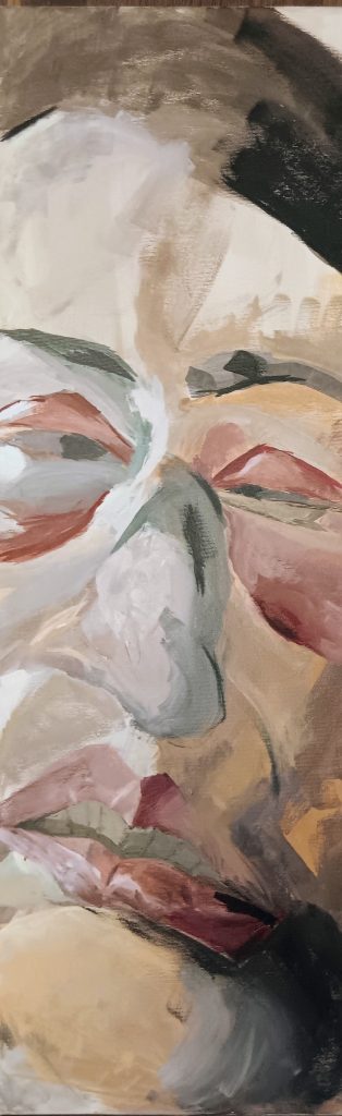 Gouache-Gemälde, gouache painting