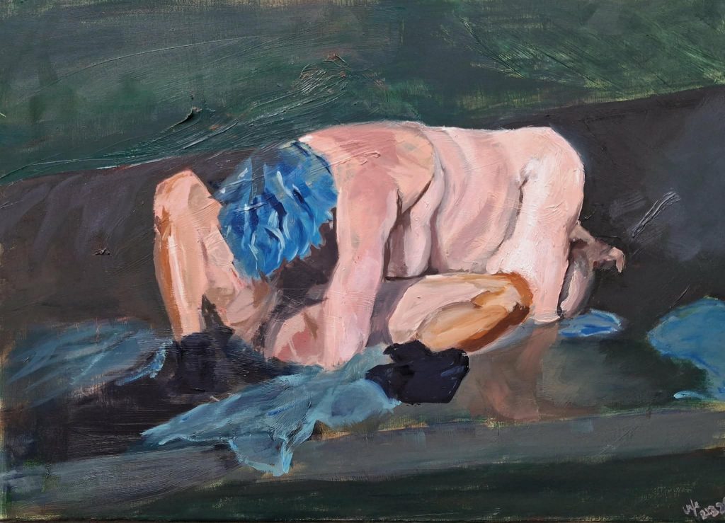Ölgemälde, oil painting, Sexpositivity